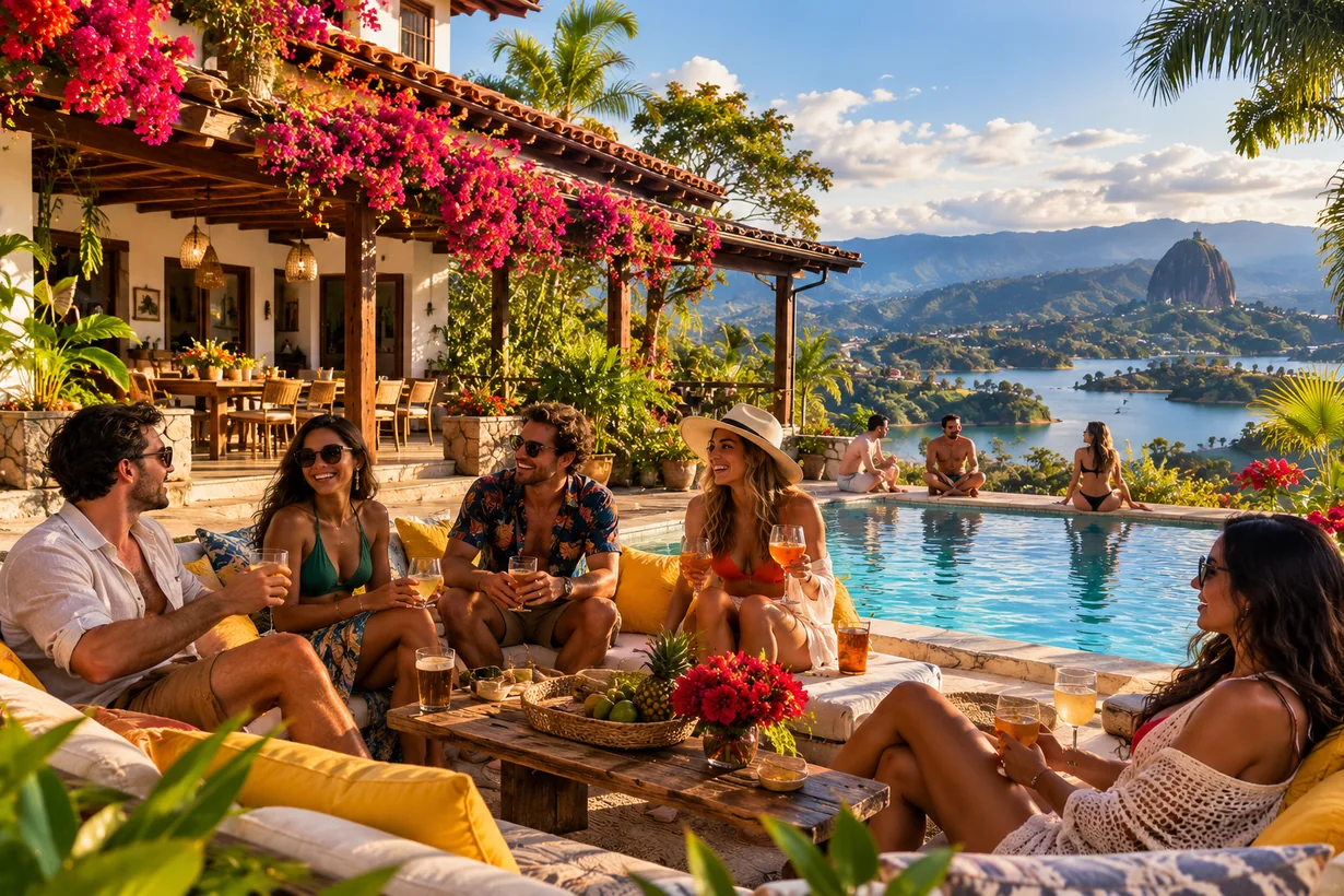 Big group energy travel inspiration